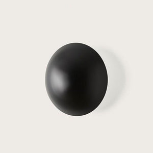 Minimalist Round Steel Wall Light